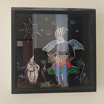 Meu projeto do curso: Introdução à moldura. Un projet de Artisanat, Design d'intérieur, Décoration, DIY , et Menuiserie de Val Freitas - 23.05.2021