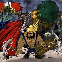 Mi Proyecto del curso: Ilustración digital de fantasía y ciencia ficción. Traditional illustration, and Digital Illustration project by carlos cornejo rodriguez - 05.25.2021