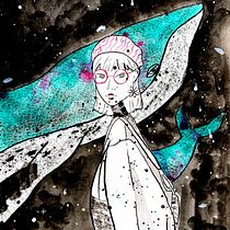 Mi Proyecto del curso: Ilustración en tinta china con influencia japonesa. Een project van Traditionele illustratie,  Tekening y  Illustratie met inkt van Cristina López Román - 27.05.2021
