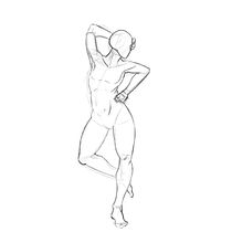Mi Proyecto del curso: Dibujo anatómico para principianes. Fine Arts, Sketching, Drawing, Realistic Drawing, Figure Drawing, and Pencil Drawing project by pablotorres0895 - 05.23.2021