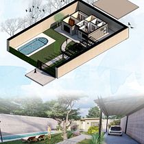 Proyecto Final Curso ilustración. Proyecto personal. . Architecture, L, scape Architecture, Digital Illustration, Digital Architecture, and Architectural Illustration project by Huilén Figini - 05.25.2021
