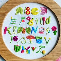My project in Introduction to Raised Embroidery course. Projekt z dziedziny  Haft użytkownika Sarah Cryer - 01.04.2021