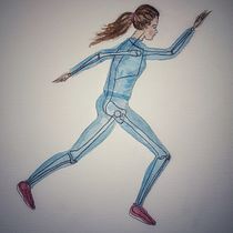 Mi Proyecto del curso: Dibujo anatómico para principiantes. Fine Arts, Sketching, Pencil Drawing, Drawing, Realistic Drawing, and Figure Drawing project by Victoria Beresi - 05.28.2021