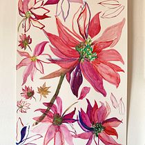 Meu projeto do curso: Ilustração da natureza: uma exploração criativa. Traditional illustration, Painting, Drawing, Watercolor Painting, Ink Illustration, and Naturalistic Illustration project by Carolina Oliveira - 05.28.2021