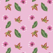 Meu projeto do curso: Aquarela botânica para estampados. Un progetto di Illustrazione tradizionale, Pattern design, Pittura ad acquerello e Illustrazione botanica di Carol Silvestrini - 28.05.2021