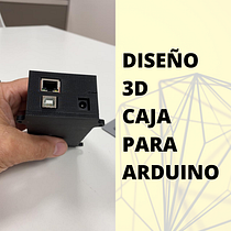 Caja de arduino. Projekt z dziedziny 3D, Wzornictwo przem, słowe, Projektowanie produktowe,  Modelowanie 3D i  Projektowanie 3D użytkownika camilangenheim - 31.12.2020