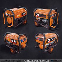 Mi Proyecto del curso: Creación de props realistas para videojuegos. 3D, 3D Modeling, Video Games, and Game Design project by Isaac Camps - 05.15.2021