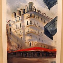 My project in Architectural Sketching with Watercolor and Ink course - Mili Lalwani. Sketching, Drawing, Watercolor Painting, Architectural Illustration, Sketchbook & Ink Illustration project by Mili Lalwani - 08.29.2020