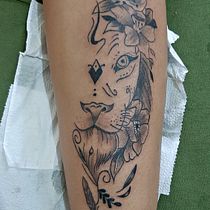Meu projeto do curso: Tatuagem para principiantes. Tattoo Design project by abraaobatista1997 - 05.29.2021