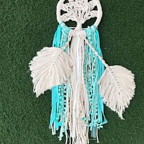 Mi Proyecto del curso: Macramé: nudos básicos y complejos . Accessor, Design, Interior Design, Decoration, Fiber Arts, and Macramé project by Elizabeth La Hoz Chiri - 05.29.2021