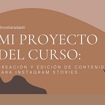 Mi Proyecto del curso: Creación y edición de contenido para Instagram Stories.. Social Media, Mobile Photograph, Digital Marketing, Digital Photograph, Mobile Marketing, Instagram, Content Marketing, Instagram Photograph, Instagram Marketing, Lifest, and le Photograph project by Noelia Elizabeth Radaelli - 05.29.2021