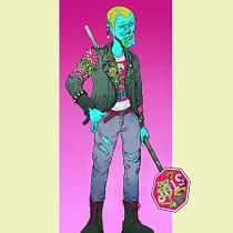 My project in Dynamic Character Illustration course. Traditional illustration, Character Design, Comic, Creativit, Drawing, Digital Drawing, and Manga project by Tarik Mask - 05.29.2021