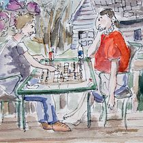 Mon projet du cours : Carnet de croquis pour explorer votre style de dessin. Traditional illustration, Sketching, Creativit, Drawing, Watercolor Painting, Sketchbook, and Gouache Painting project by Eric Bertrand - 05.30.2021