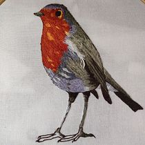 My project in Painting with Thread: Textile Illustration Techniques course. Traditional illustration, and Embroider project by Mariella Abdilla - 05.30.2021