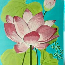 My project in Botanical Painting with Acrylic course. Traditional illustration, Fine Arts, Painting, Acr, lic Painting, and Botanical Illustration project by Sonia Marvin - 05.28.2021