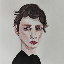 Mi Proyecto del curso: Retrato en acuarela a partir de una fotografía. Traditional illustration, Watercolor Painting, and Portrait Drawing project by Adofo Salas León - 05.30.2021