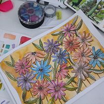 Mi Proyecto del curso: Creación de paletas de color con acuarela. Un progetto di Illustrazione tradizionale, Belle arti, Pittura, Pittura ad acquerello e Teoria del colore di Cintia Ramírez - 30.05.2021