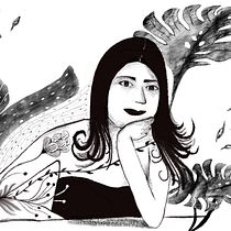 Mein Kursprojekt: Traditionelle Zeichentechniken mit Procreate . Traditional illustration, Digital Illustration, Portrait Drawing, and Digital Drawing project by Valeria Klein - 05.30.2021