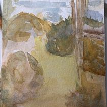 Mi Proyecto del curso: Paisajes naturales en acuarela. Een project van  Beeldende kunst, Schilderij y Aquarelschilderen van tatesjoan1 - 30.05.2021