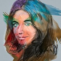 My project in Illustration Techniques with Digital Watercolor course. Un progetto di Illustrazione tradizionale, Illustrazione digitale, Pittura ad acquerello, Disegno di ritratti e Disegno digitale di Wardie Ward - 26.05.2021