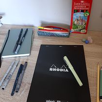 Mi huerta ecológica y su proceso documentado en mi bullet journal . Projekt z dziedziny Trad, c, jna ilustracja, Craft, T, pografia,  R, sunek,  R, sunek art, st, czn, R, sunek botaniczn, DIY,  Pismo dekorac i jne użytkownika ioreth.24al - 31.05.2021