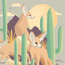My project in Stylized Vector Illustration with Color and Character course. Un proyecto de Ilustración tradicional, Diseño gráfico, Ilustración vectorial e Ilustración digital de Aurelie Antonio - 28.05.2021