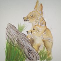 Mi Proyecto del curso: Técnicas experimentales de acuarela para principiantes de Andrea Pérez. Un progetto di Illustrazione tradizionale, Belle arti, Pittura ad acquerello e Illustrazione naturalistica di Andrea Pérez Del Aguila - 03.06.2021