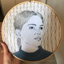 Mi Proyecto del curso: Creación de retratos bordados. Embroider project by bruno_1849 - 05.31.2021