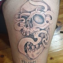 Mi Proyecto del curso: Tatuaje para principiantes. Un progetto di Design di tatuaggi di adrianjaponvilla - 01.06.2021