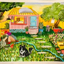 My project in Exploratory Sketchbook: Find Your Drawing Style course. Een project van Traditionele illustratie,  Schetsen,  Creativiteit,  Tekening, Aquarelschilderen, Sketchbook y Schilderen met gouache van Dee Jones - 01.06.2021