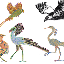 My Animal Universe. Design, Traditional illustration, Fine Arts, Painting, Creativit, Creating with Kids, and Sketchbook project by Jennie Harborth - 05.29.2021