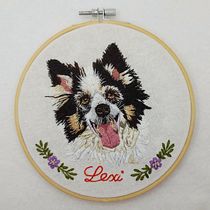 My project in Needle Painting for Beginners course. Embroider, and Naturalistic Illustration project by Nichola McCrea - 06.01.2021