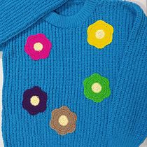 Mi Proyecto del curso: Crochet: crea prendas con una sola aguja. Design de moda, Tecido, DIY, e Crochê projeto de Paula Sanchez - 31.05.2021