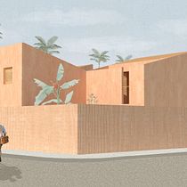 Mi Proyecto del curso: Representación gráfica de proyectos arquitectónicos. Un projet de Architecture, Design graphique, Architecture d'intérieur, Design d'intérieur, Pa, sagisme, Collage, Architecture numérique et Illustration architecturale de agustinacaillet - 02.06.2021