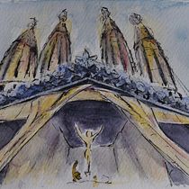 Mi Proyecto del curso: Dibujo arquitectónico con acuarela y tinta. Sketching, Drawing, Watercolor Painting, Architectural Illustration, Sketchbook & Ink Illustration project by Maximo Molinelli - 05.27.2021