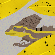 Brown Basilisk in Wildlife Illustration for Children's Books course. Un progetto di Illustrazione vettoriale, Illustrazione digitale e Illustrazione infantile di Zach - 02.06.2021