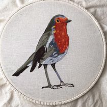 Mi Proyecto del curso: Pintar con hilo: técnicas de ilustración textil. Traditional illustration, and Embroider project by Diana Beltran - 05.13.2021