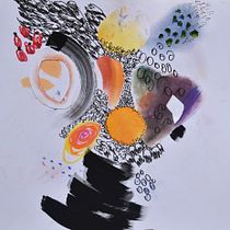 My project in Illustration Techniques to Unlock your Creativity course - Bouquet. Design, Traditional illustration, Fine Arts, Painting, Creativit, Creating with Kids, and Sketchbook project by prazakovapavla - 06.02.2021