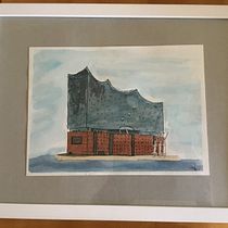 Mein Kursprojekt: Architektonische Zeichnung mit Aquarell und Tinte. Sketching, Drawing, Watercolor Painting, Architectural Illustration, and Sketchbook project by Ulrike Stich - 06.03.2021