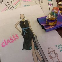 Ilustração de croqui de moda. Een project van Traditionele illustratie,  Schetsen,  Modeontwerp, Digitale tekening y Mode-illustratie van Giulio Castravelli - 03.06.2021