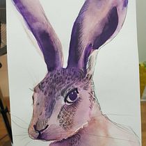 My project in Experimental Watercolor Techniques for Beginners course. Traditional illustration, Fine Arts, Watercolor Painting, and Naturalistic Illustration project by Philippa - 06.03.2021