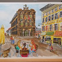 My project in Artistic Watercolor Sketching: Dare to Express Your Ideas course. Traditional illustration, Sketching, Creativit, Drawing, Watercolor Painting, and Sketchbook project by Mike Shaw - 06.03.2021