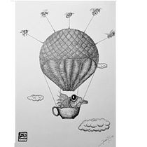 Mi Proyecto del curso: Ilustración surrealista con rotuladores Ein Projekt aus dem Bereich Traditionelle Illustration, Zeichnung, Realistische Zeichnung, Artistische Zeichnung und Illustration mit Tinte von Joan Jové - 01.06.2021