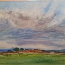 Mi Proyecto del curso: Paisajes naturales en acuarela. Een project van  Beeldende kunst, Schilderij y Aquarelschilderen van María Jose López de la Casa - 02.06.2021