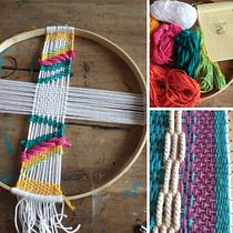 Mi Proyecto del curso: Introducción al tramado textil. Een project van Craft,  Interieurdecoratie y Textiel van Xalatl Navarrete - 28.06.2021