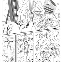 El cómic de superhéroes: narrativa y realización gráfica (2016). Un projet de Illustration traditionnelle, Conception de personnages, B, e dessinée, Dessin, Narration, Dessin au cra , et on de Lucía Monje Sánchez - 12.08.2016