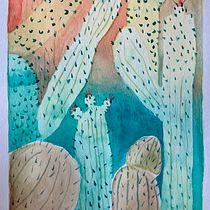 Meu projeto do curso: Técnicas de aquarela negativa para ilustração botânica Ein Projekt aus dem Bereich Traditionelle Illustration, Aquarellmalerei und Botanische Illustration von Carolina - 03.06.2021