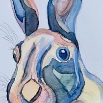 Meu projeto do curso: Técnicas experimentais de aquarela para principiantes . Traditional illustration, Fine Arts, Watercolor Painting, and Naturalistic Illustration project by Carolina - 05.31.2021