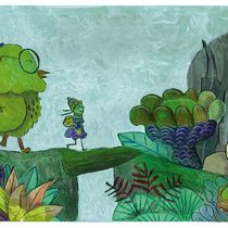 Mi Proyecto del curso: Ilustración narrativa infantil con técnicas mixtas. Traditional illustration, Collage, Pencil Drawing, Children's Illustration, Narrative, and Gouache Painting project by Josefina Crembil - 06.01.2021