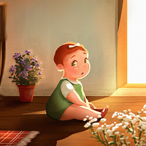 Meu projeto do curso: Princípios de iluminação para pintura digital. Traditional illustration, Digital Illustration, and Digital Painting project by belmagalhaaes_r - 06.04.2021